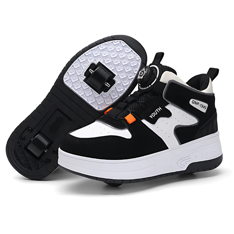 Roller Skate Sneakers with Retractable Wheels
