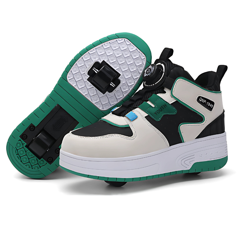Roller Skate Sneakers with Retractable Wheels