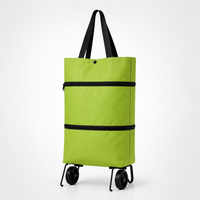 Rollpack Foldable Wheeled Shopping Hand Cart