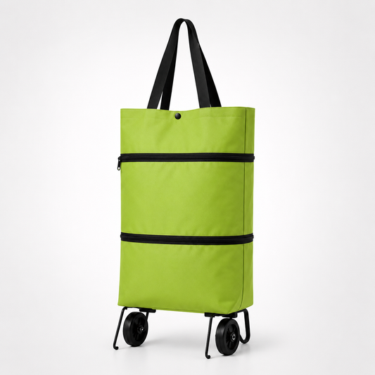 Rollpack Foldable Wheeled Shopping Hand Cart