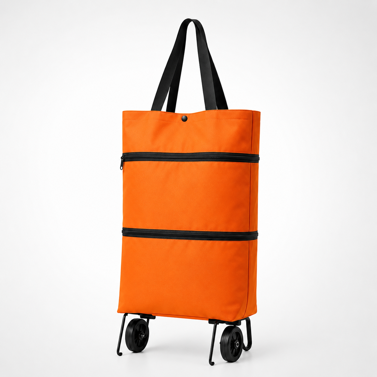 Rollpack Foldable Wheeled Shopping Hand Cart