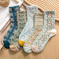 Rosedale Blossom Socks