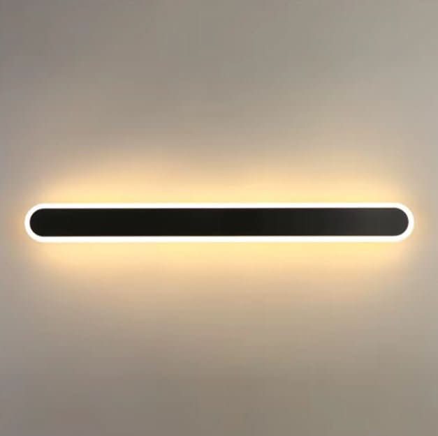 Rounded Edge Aluminum LED Outdoor Wall Light