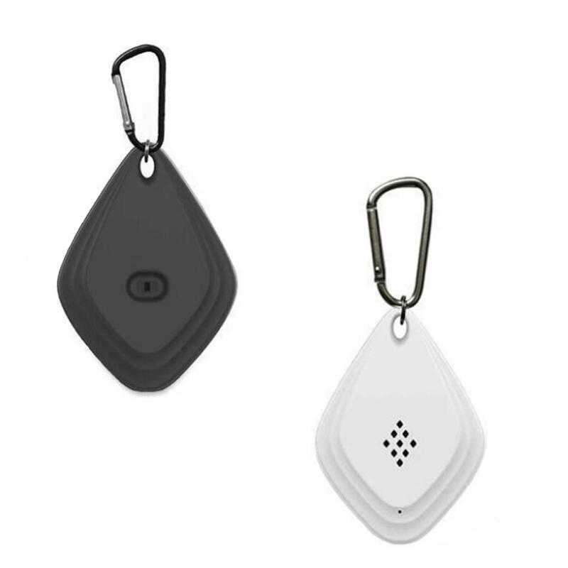 Safe Ultrasonic Tick Protection for Pets in White and Black