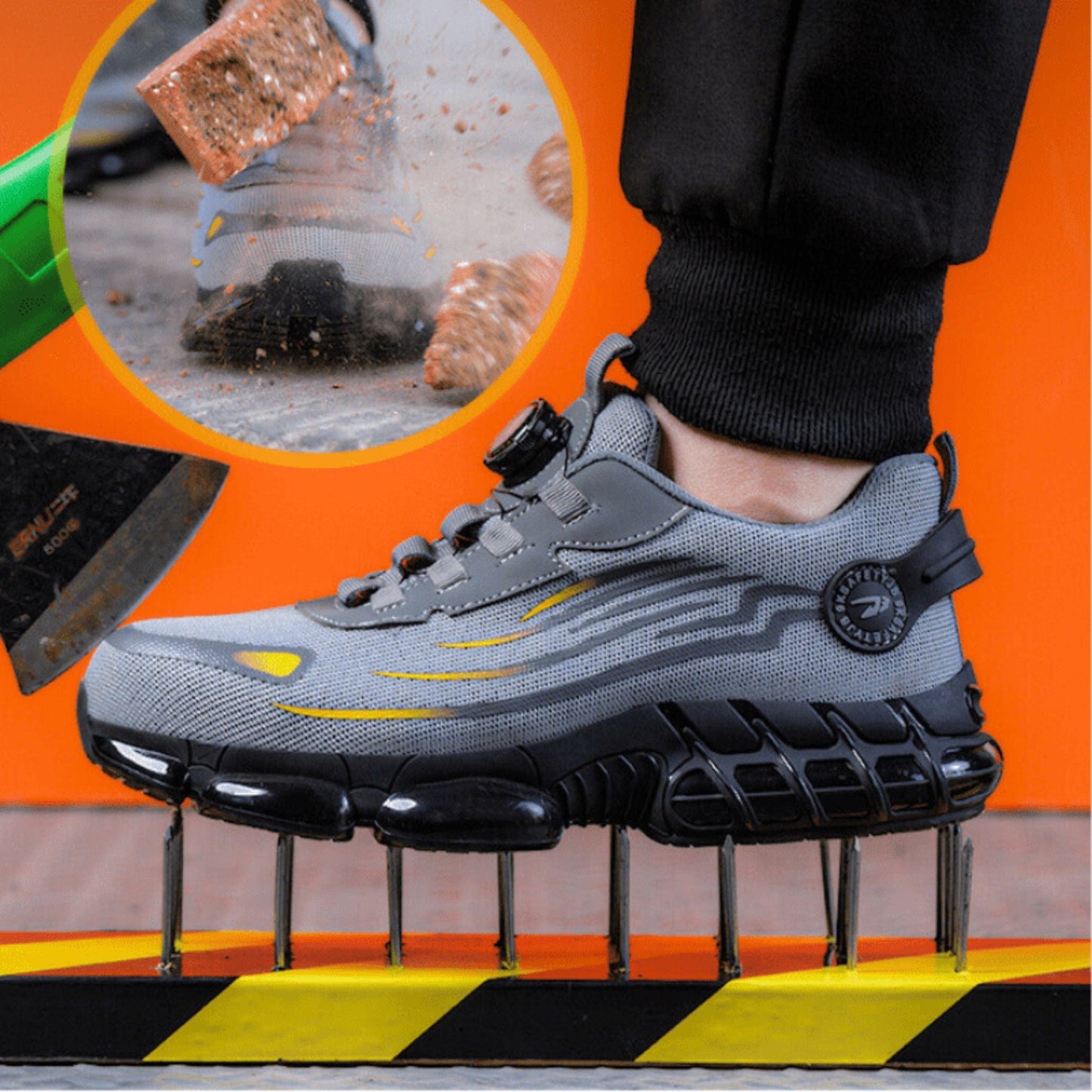 Safety Shoes SafeCore – Lightweight, Non-Slip, Reinforced Toe, Ergonomic Comfort