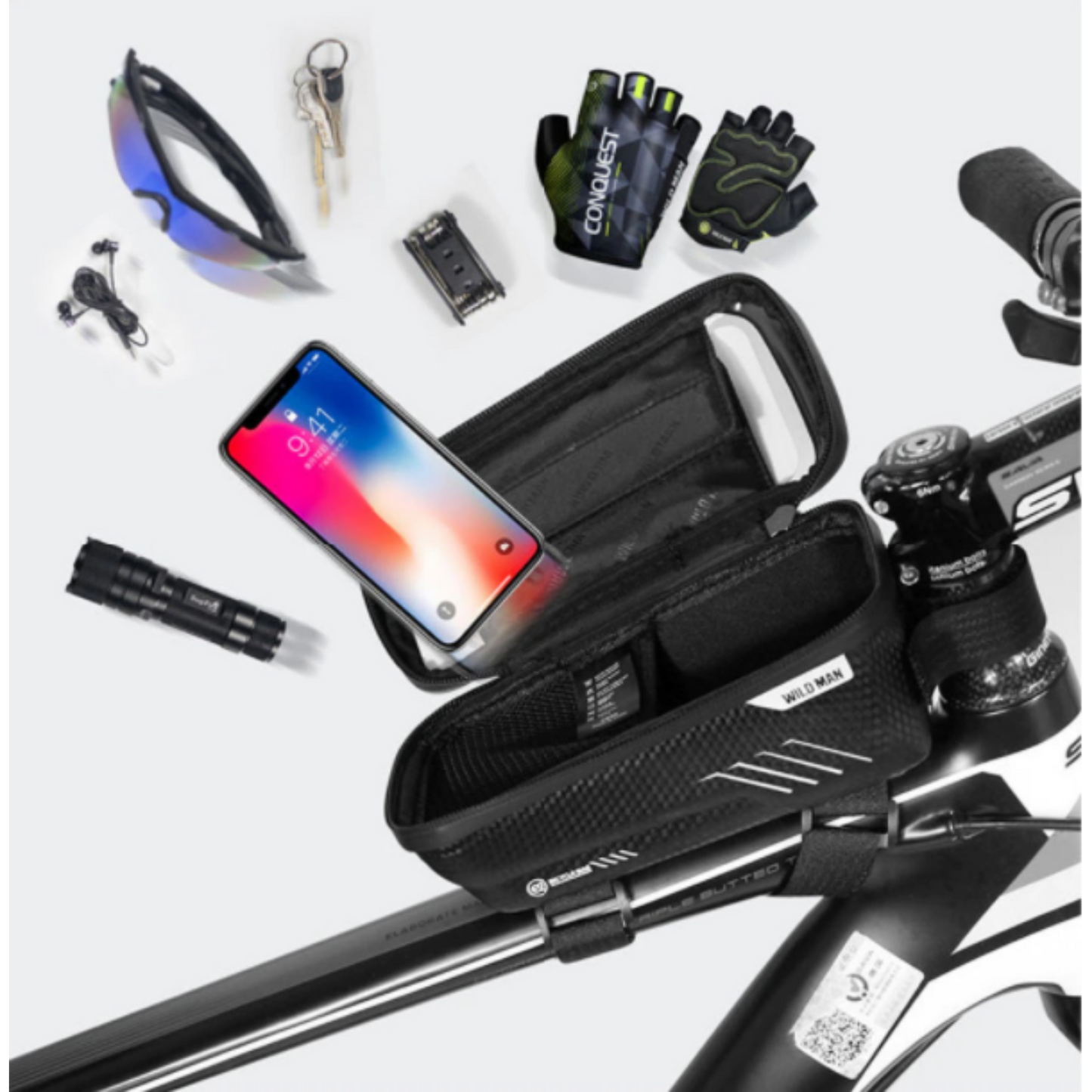Sammy Jackson™ Frame Bag Bike™ | The best place for all your important belongings!