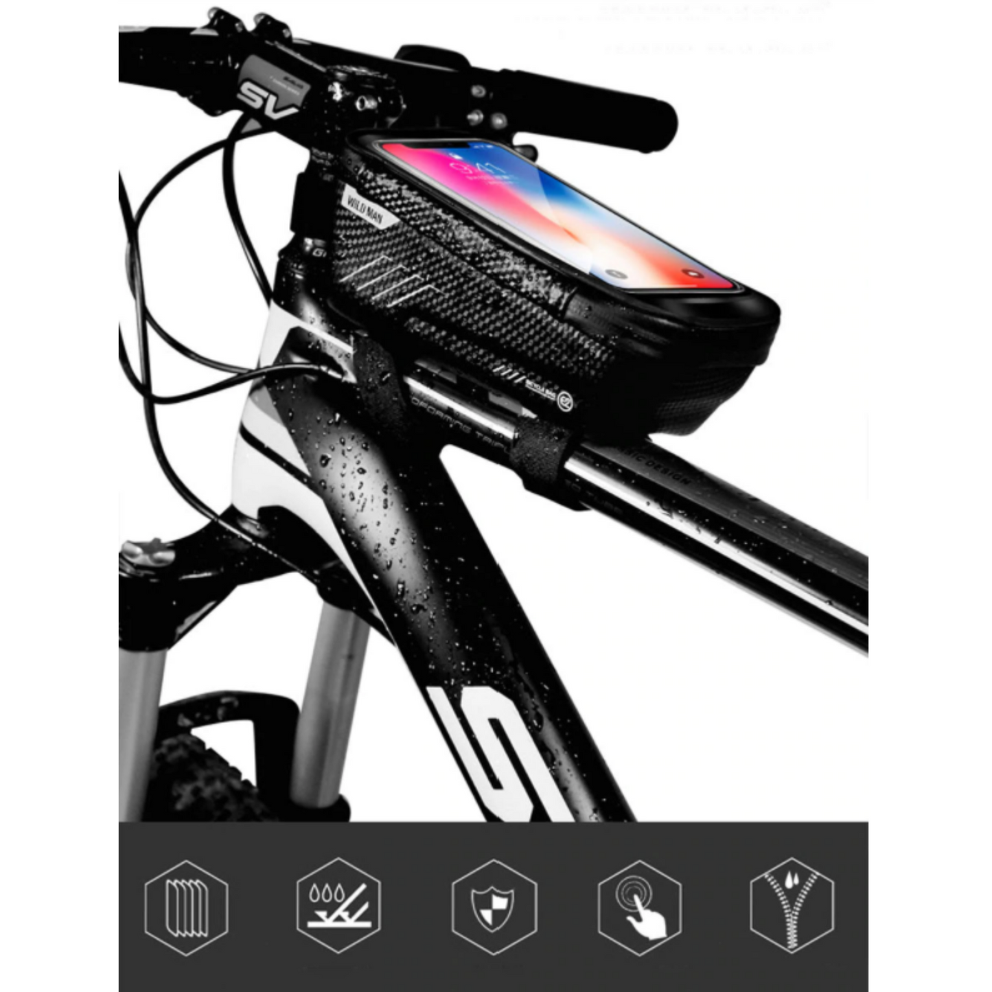 Sammy Jackson™ Frame Bag Bike™ | The best place for all your important belongings!