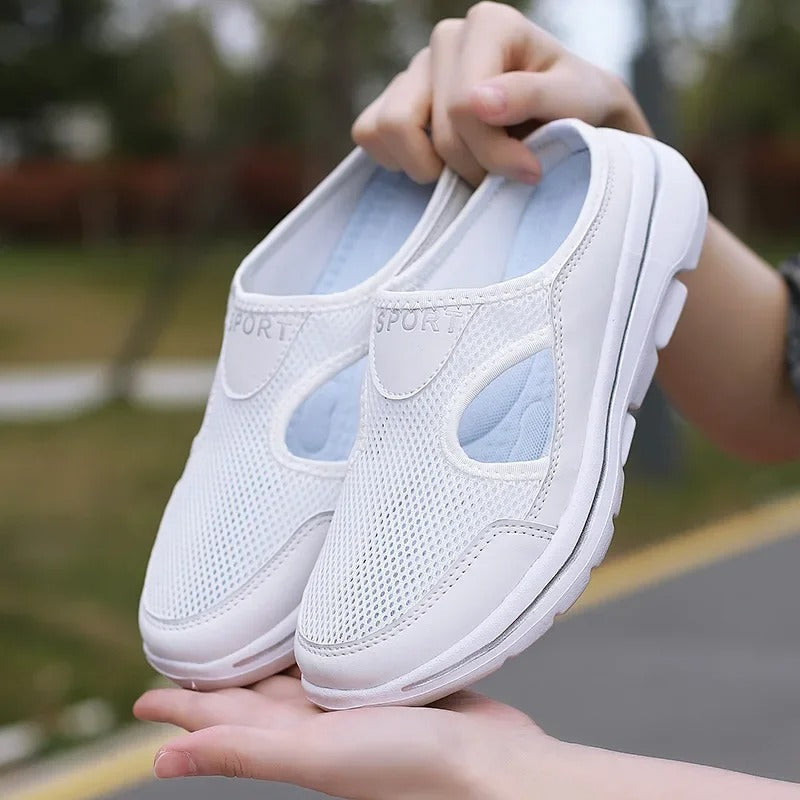 Sandals with cushioning