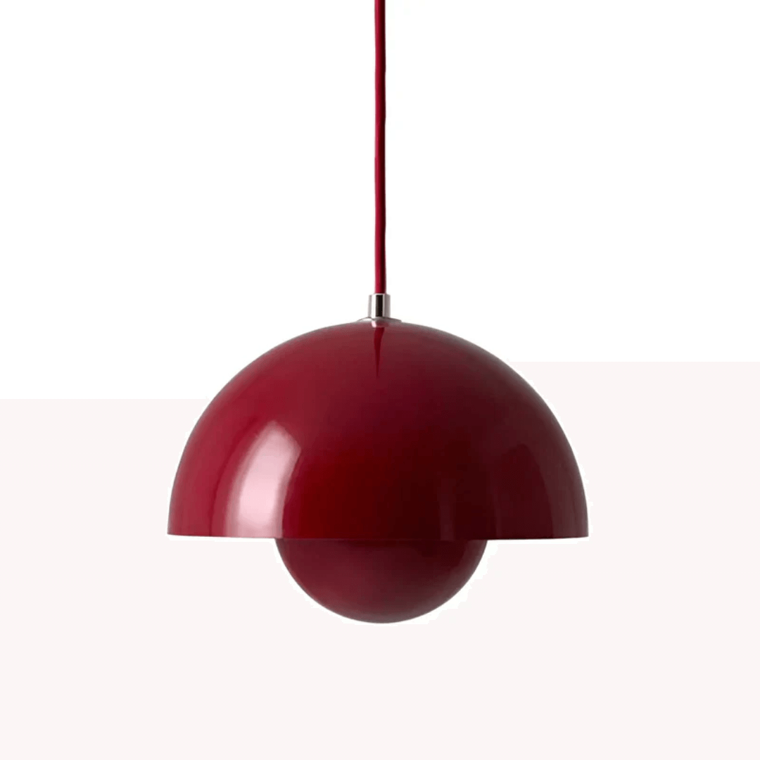 Scandinavian LED Pendant Lamp - Flower Pot Design