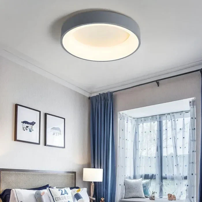 Scandinavian Round LED Ceiling Lamps