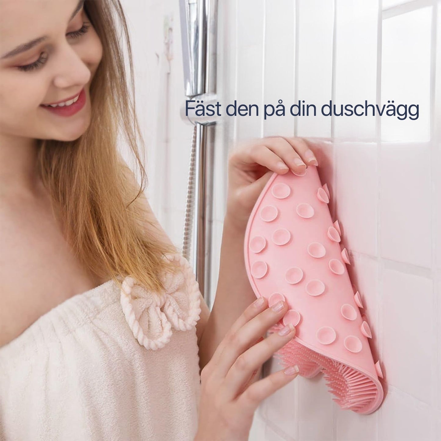 Scrubbing Mat for Feet and Body in the Shower