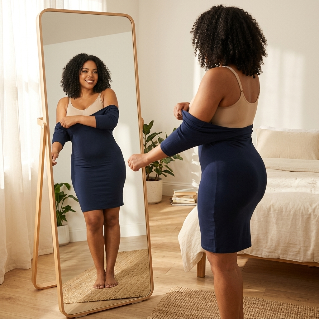 Sculpting Bodysuit with Easy Off Design