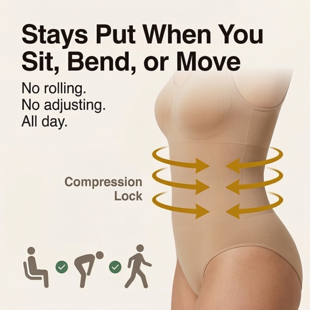 Sculpting Bodysuit with Easy Off Design