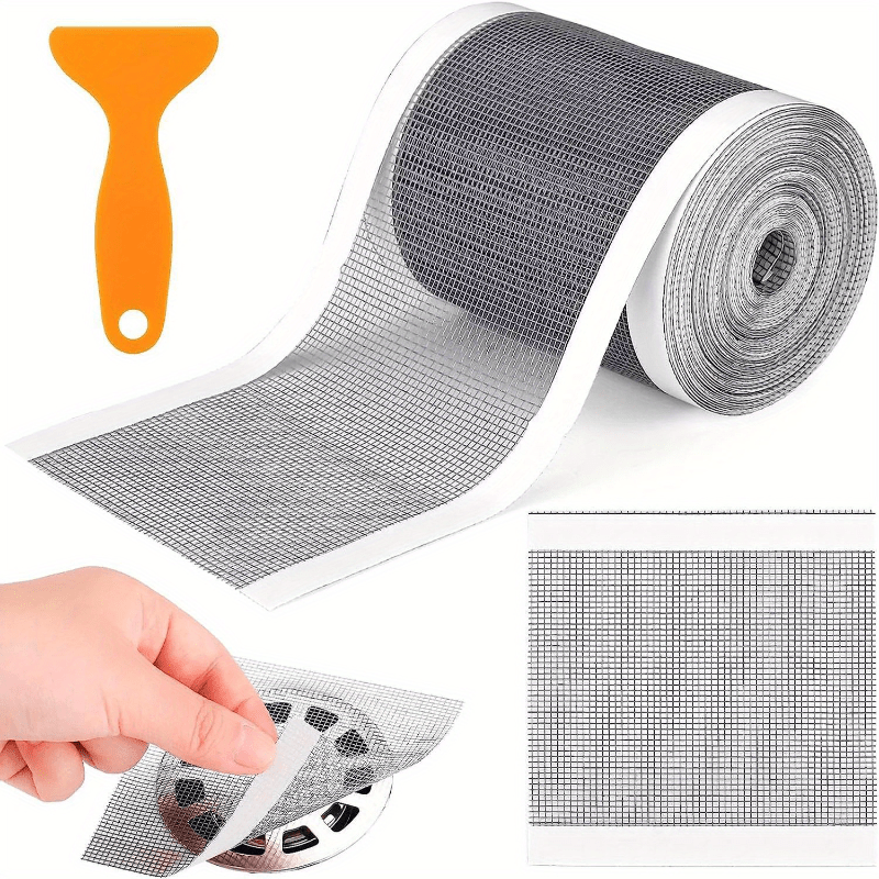 Self-adhesive drain protection grid 5 m