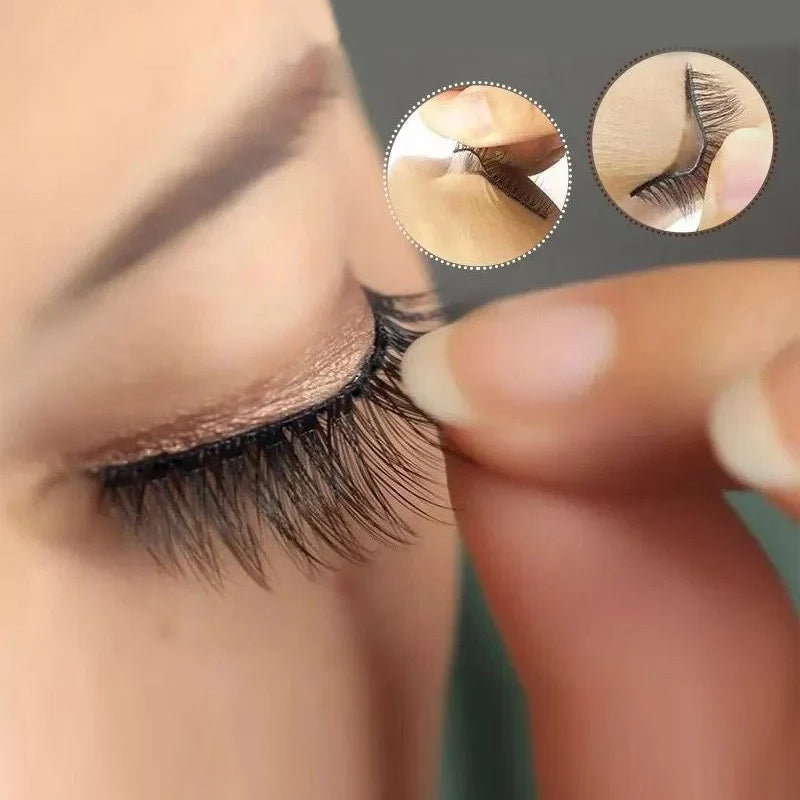 Self-Adhesive Reusable Eyelashes for Women