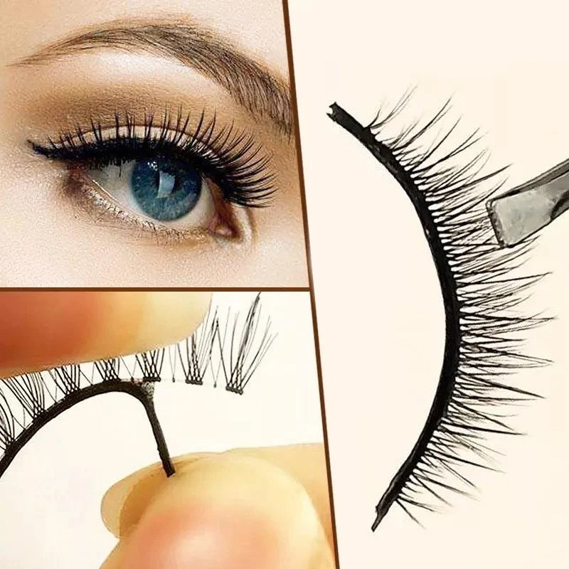 Self-Adhesive Reusable Eyelashes for Women