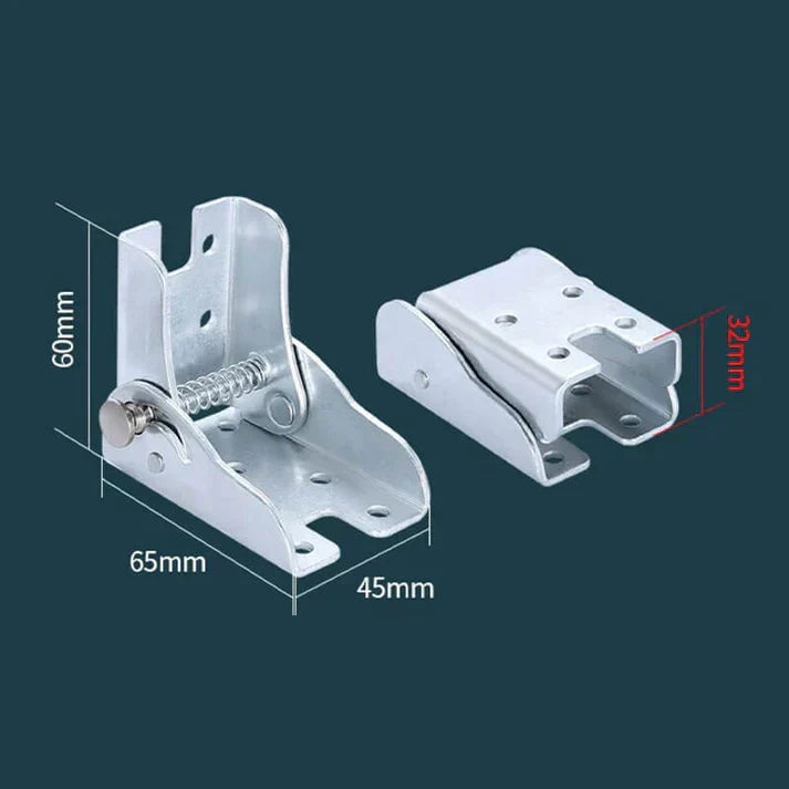 Self-Locking Folding Hinges - Stainless Steel