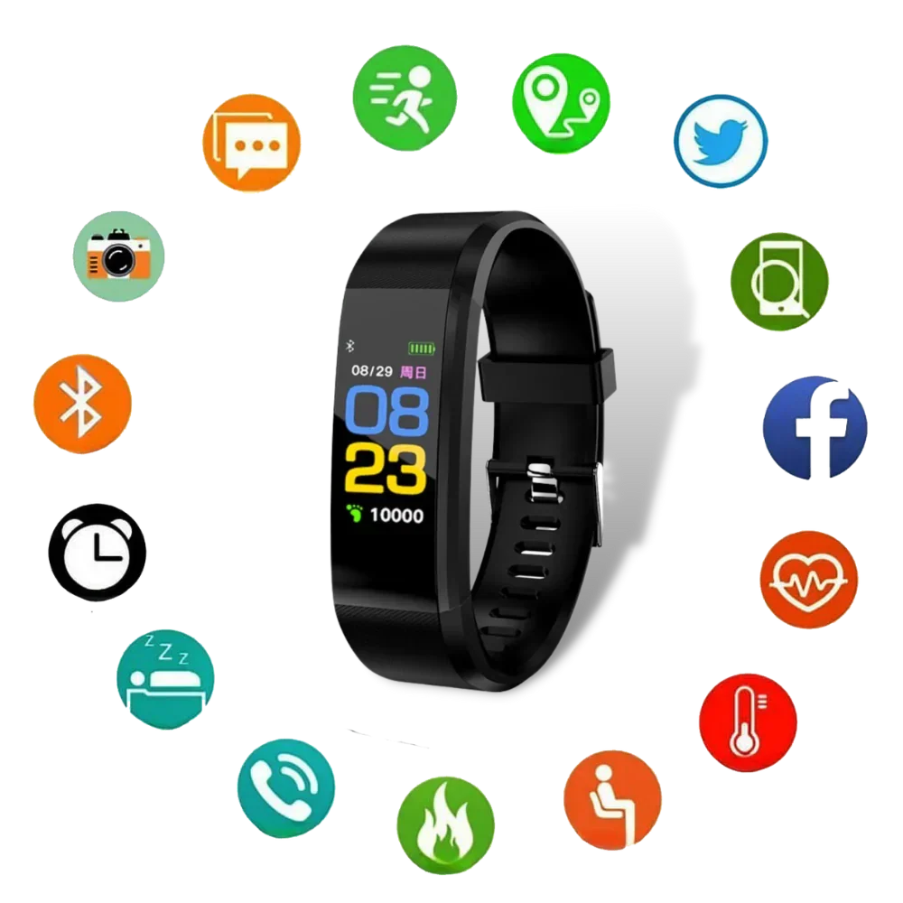 Senior-Friendly Smartwatch with Health Tracking Features