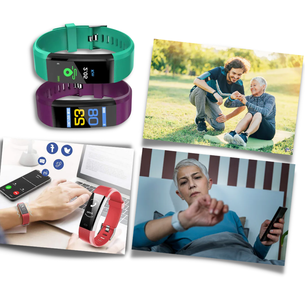 Senior-Friendly Smartwatch with Health Tracking Features