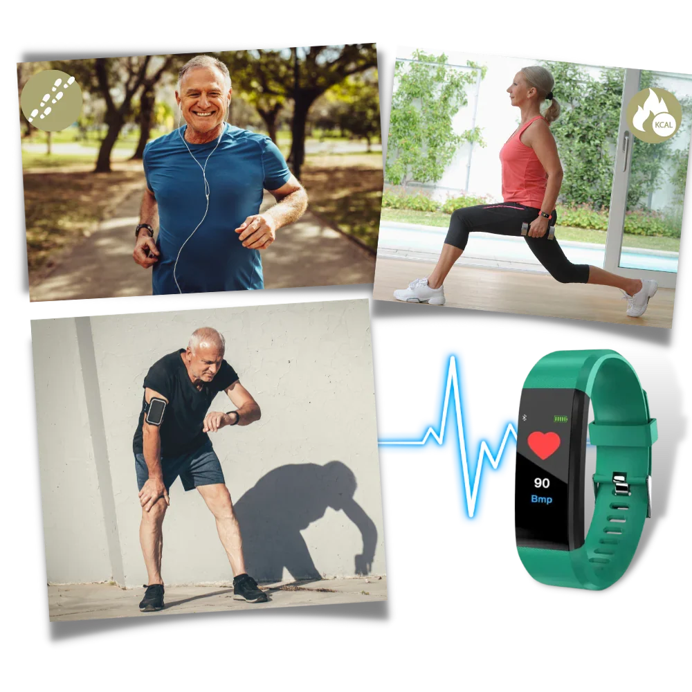 Senior-Friendly Smartwatch with Health Tracking Features