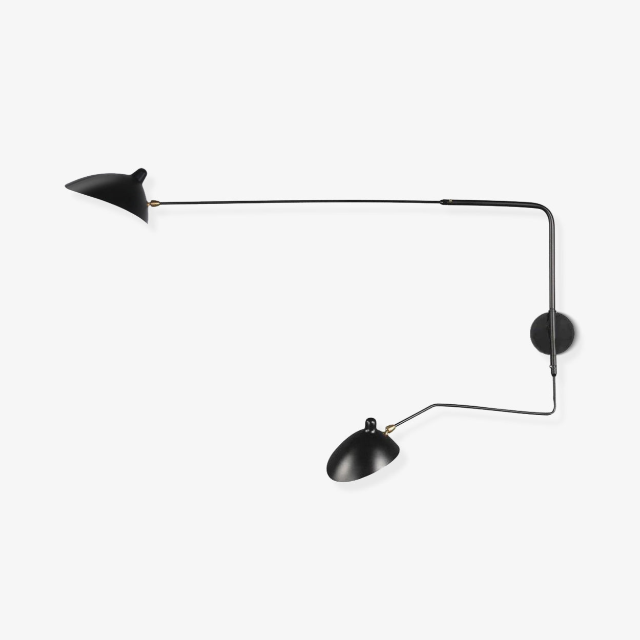 Serge Mouille Wall Sconce - Design Wall Lamp - Mobile Arms