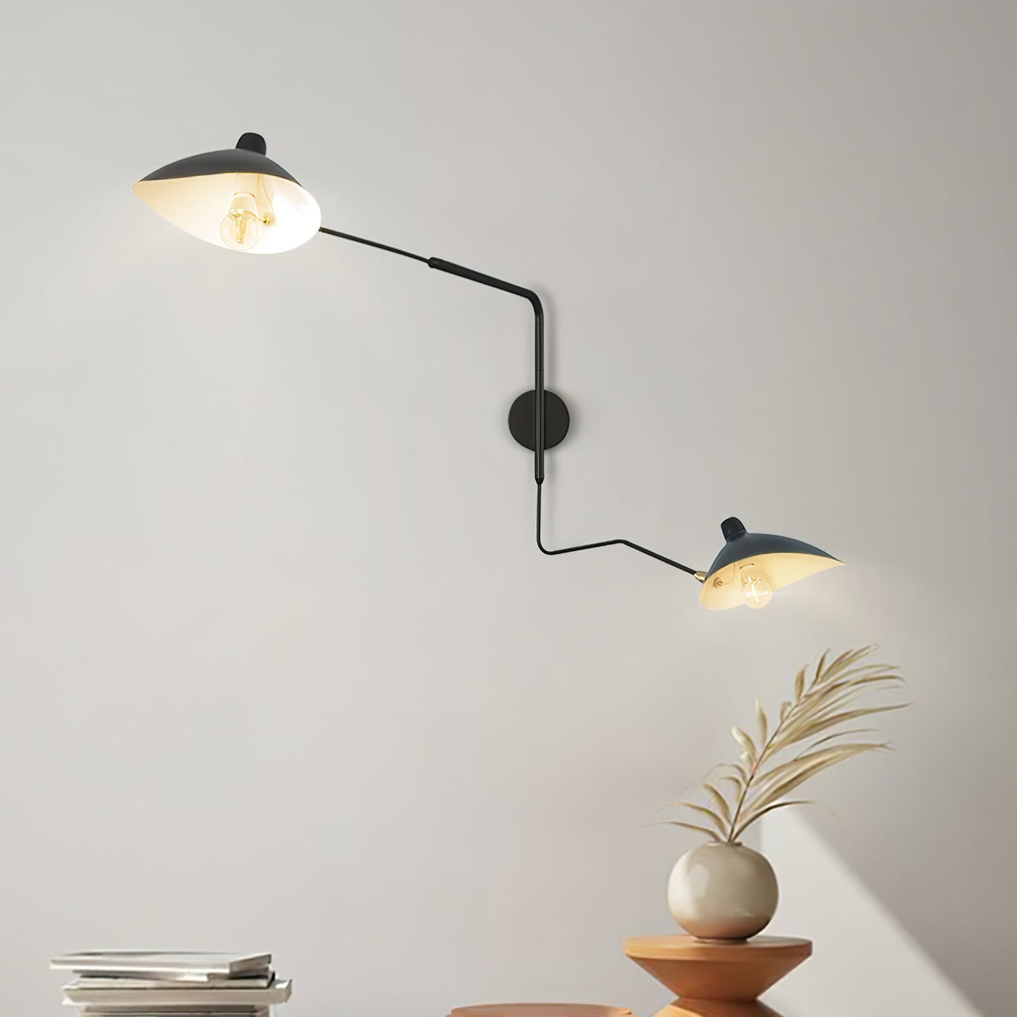 Serge Mouille Wall Sconce - Design Wall Lamp - Mobile Arms