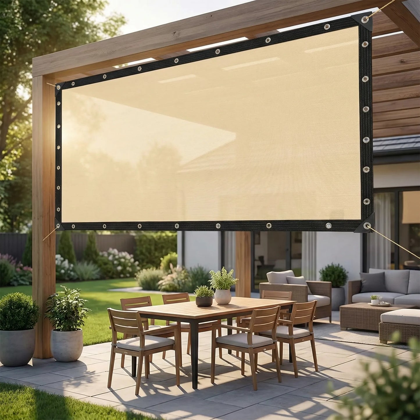 Shadeora Rectangular Sunshade Awning