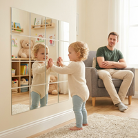 Shatterproof Full Length Wall Mirror Tiles