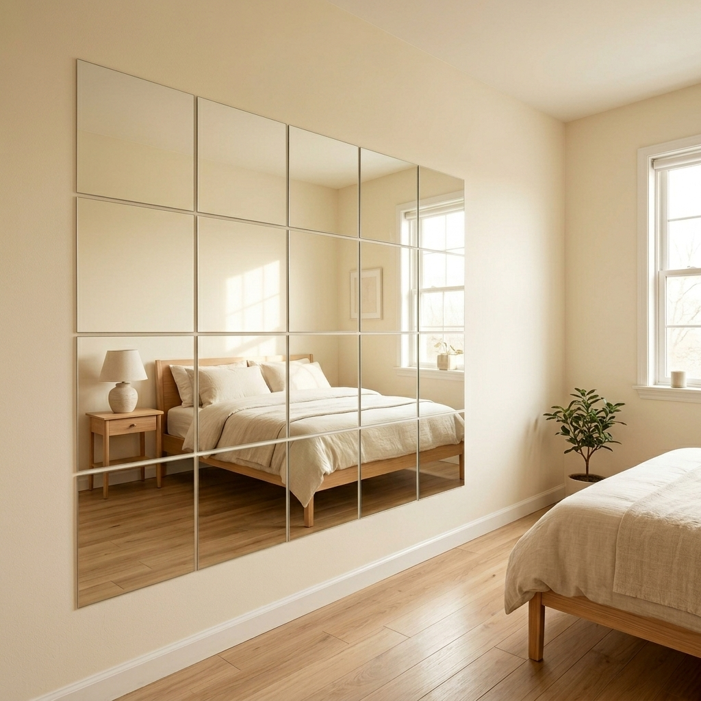 Shatterproof Full Length Wall Mirror Tiles