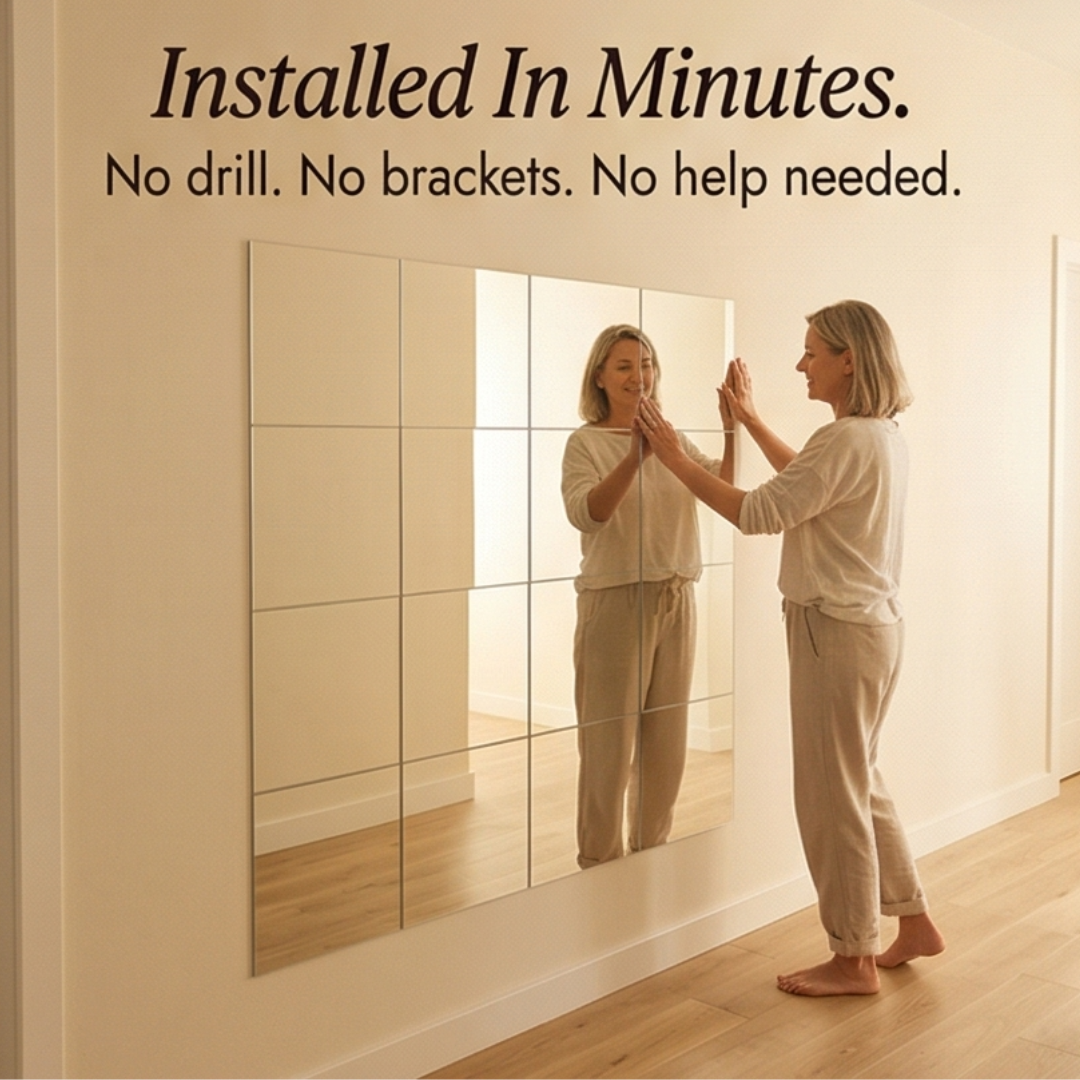 Shatterproof Full Length Wall Mirror Tiles