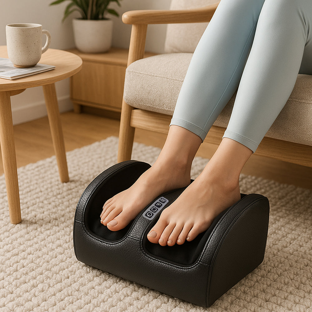 Shiatsu Foot Massager with Heat – Relieve Sore Feet and Fatigue
