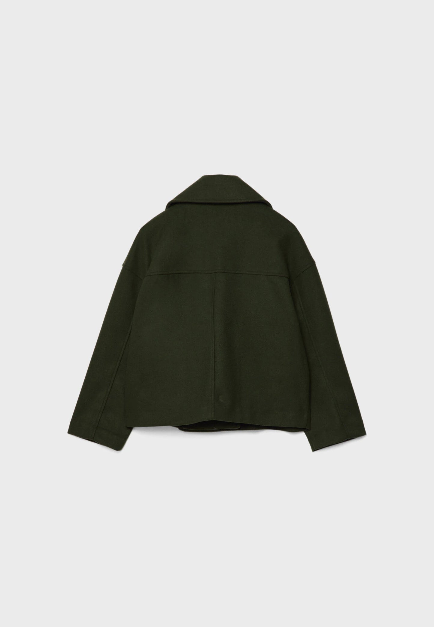Short Double-Breasted Jacket - Stylish & Functional