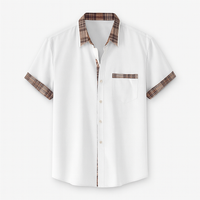 Short Sleeve Modern Style Shirt in Various Colors