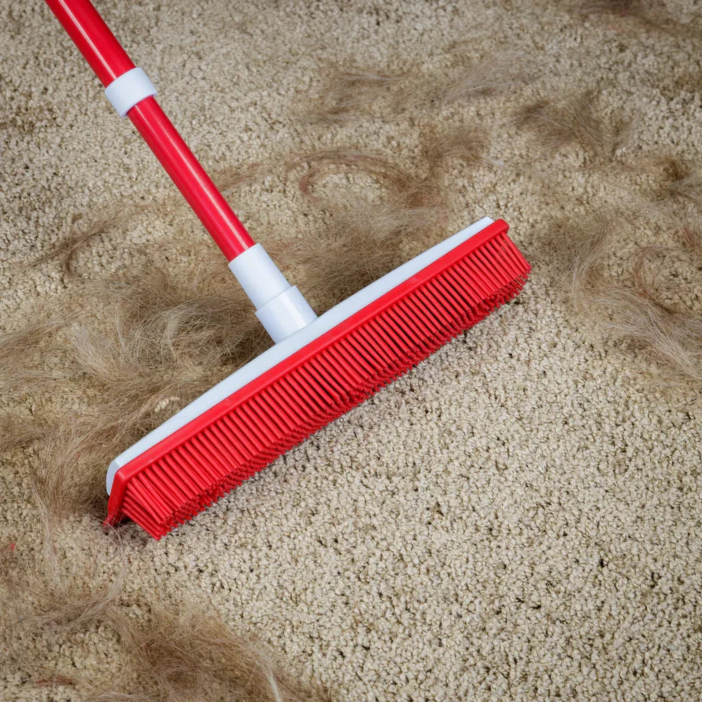 Silicone Telescopic Broom for Carpet Cleaning