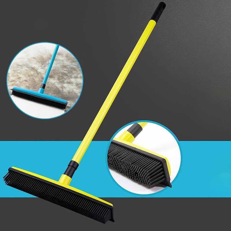 Silicone Telescopic Broom for Carpet Cleaning