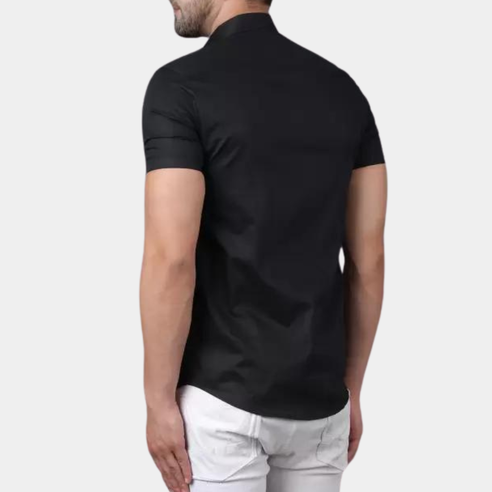 Simon Men's Shirt | Stylish Short Sleeves | Versatile Design