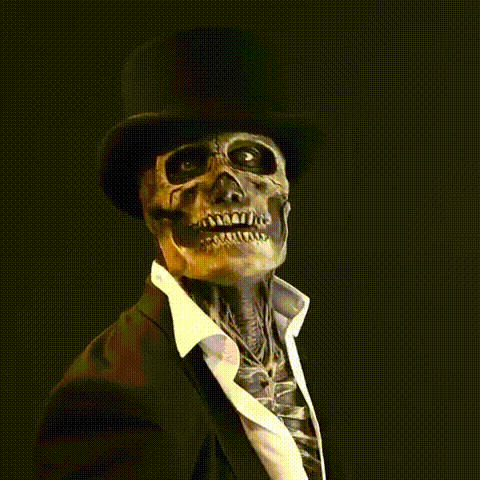 Skeleton Mask: Realistic Scary Skeleton Halloween Mask Costume