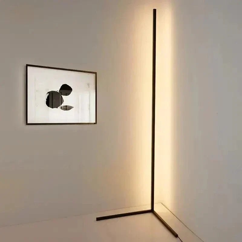 Sleek RGB Corner Lamp with Remote Control - Modern Lighting