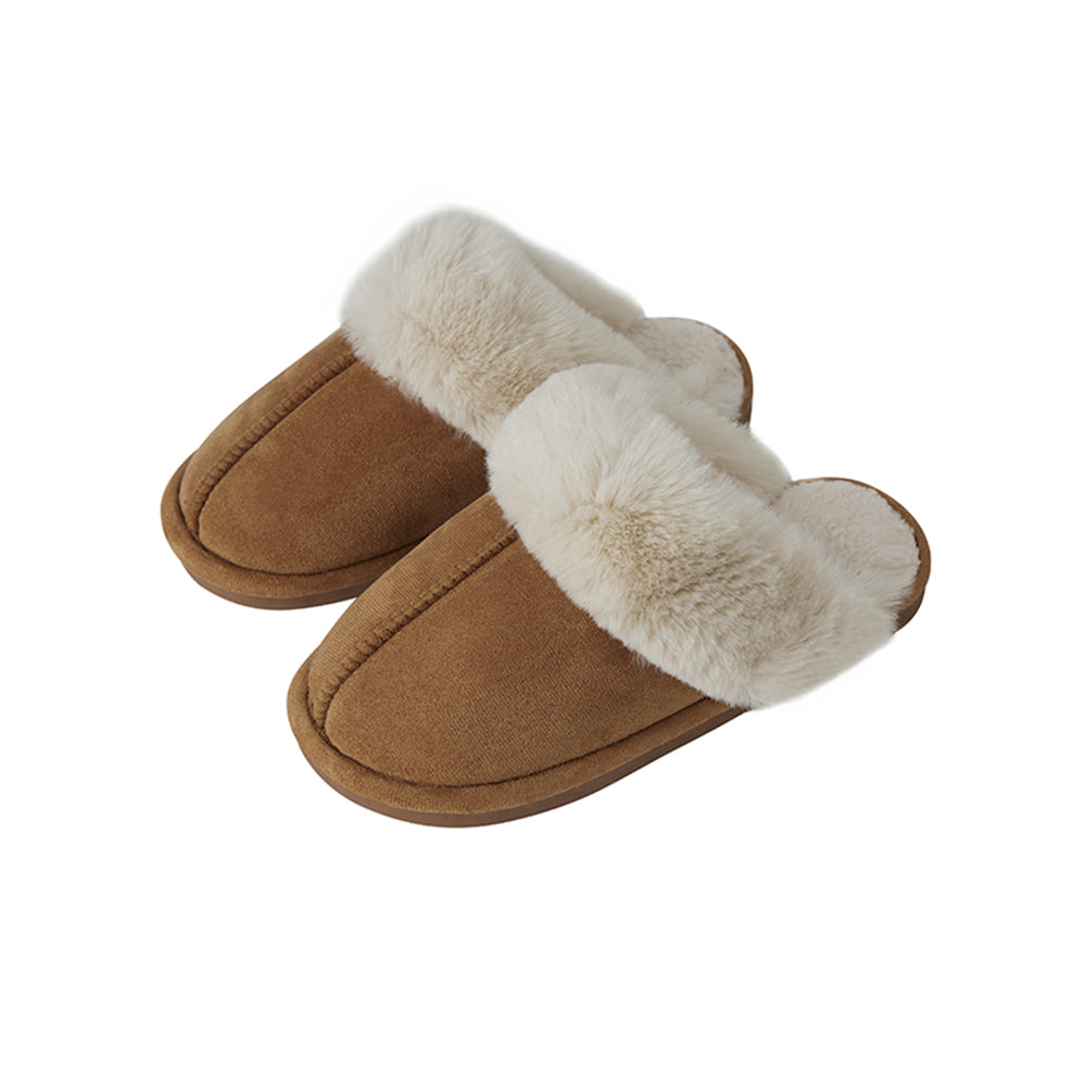 Slippers – warm and soft (Brown & Beige)