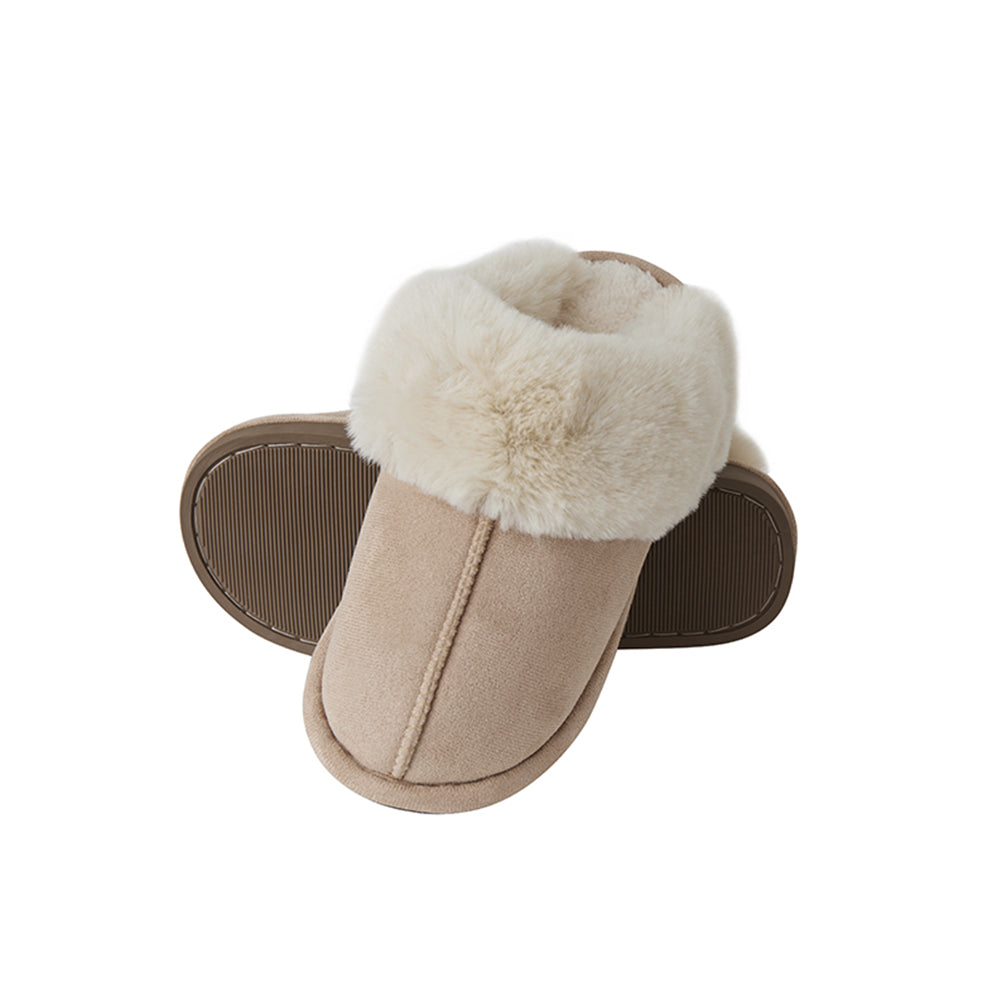 Slippers – warm and soft (Brown & Beige)
