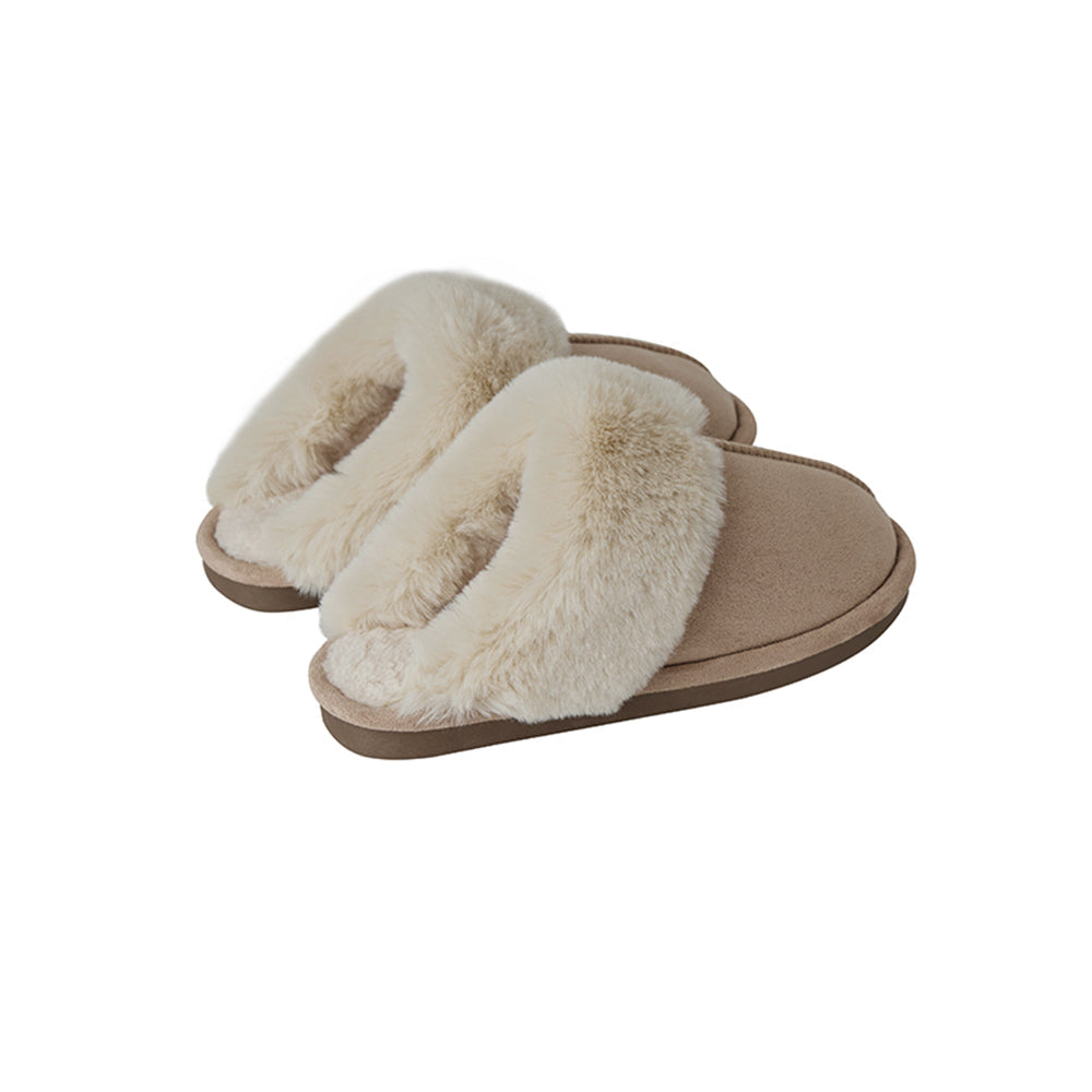 Slippers – warm and soft (Brown & Beige)