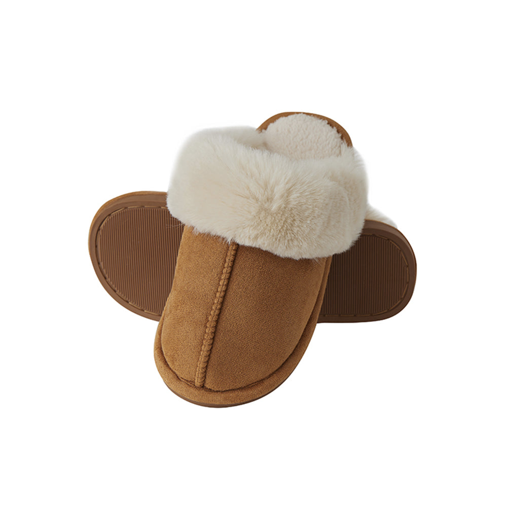 Slippers – warm and soft (Brown & Beige)
