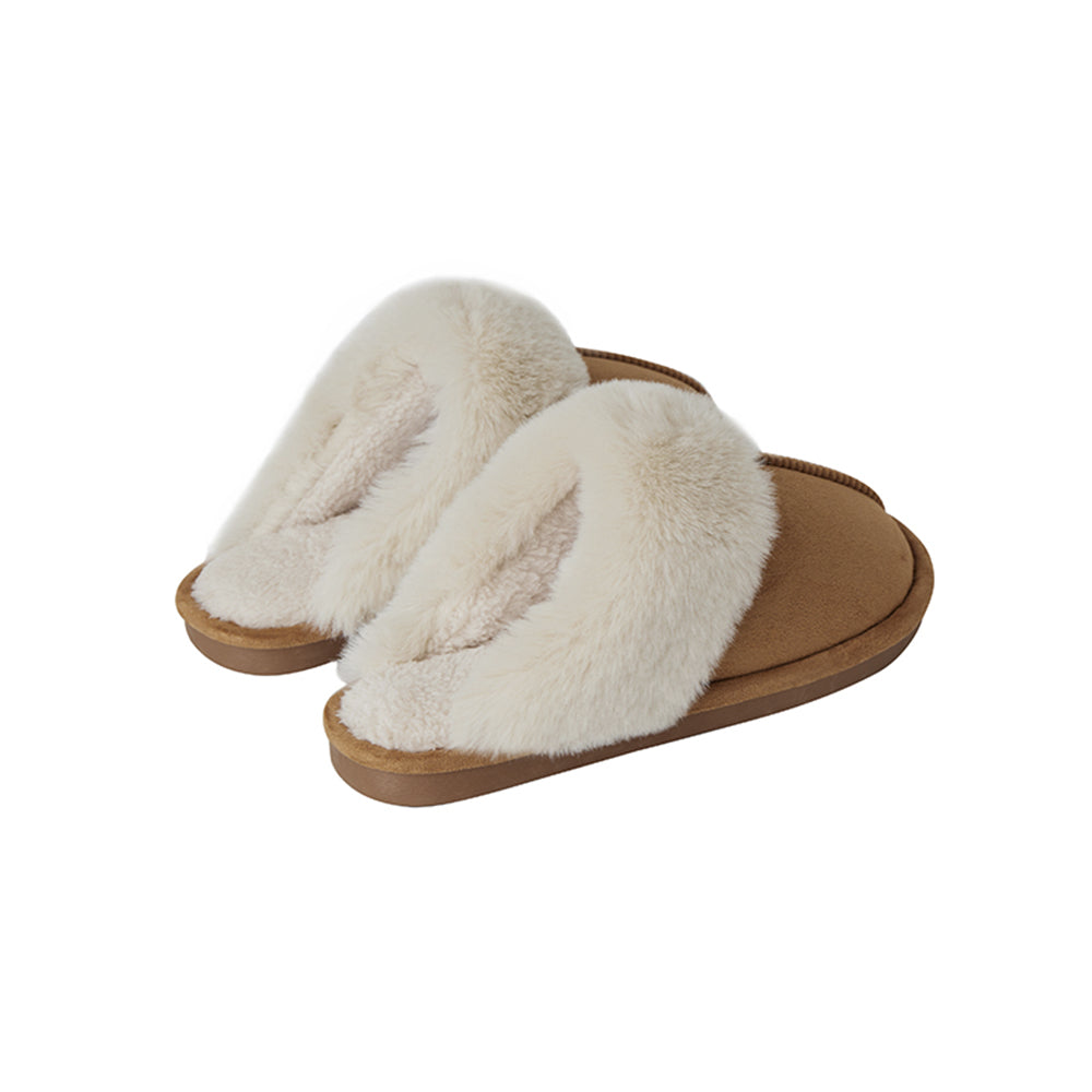Slippers – warm and soft (Brown & Beige)