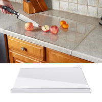SlipSafe – transparent cutting board – non-slip and discreet – ideal for modern kitchen