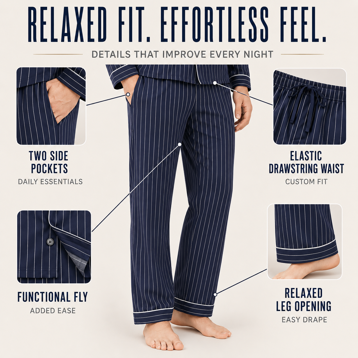 Slumberon Two Piece Pajama Set