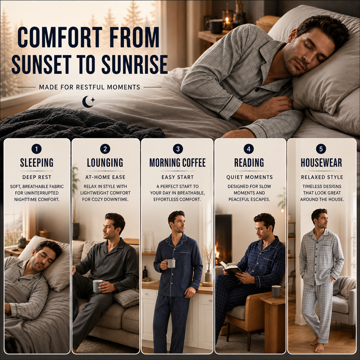 Slumberon Two Piece Pajama Set
