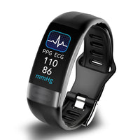 Smart Health Bracelet | Blood Pressure, ECG, SpO2, Sleep | Multiple Colors
