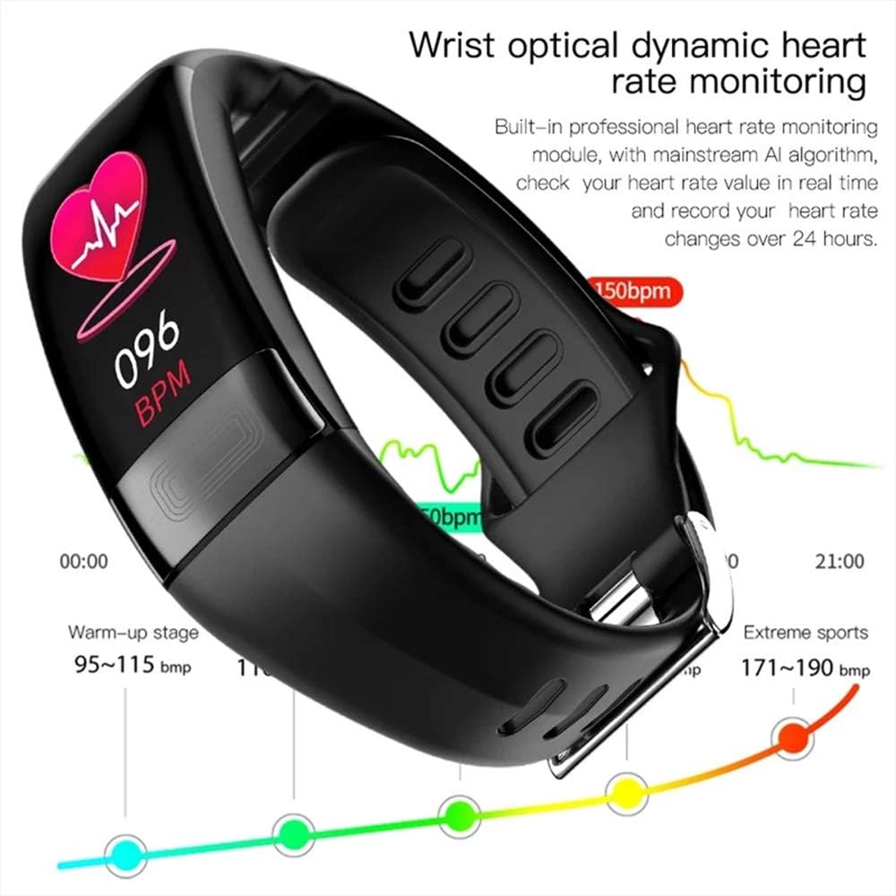 Smartwatch | Blood Pressure and ECG Monitoring | Heart Rate Measurement | VitalBand