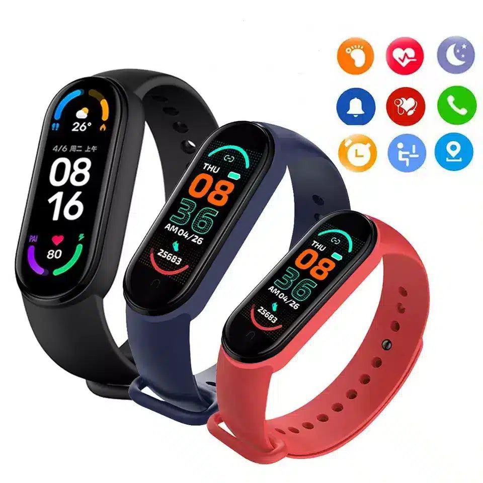 Smartwatch - with Pulse & Blood Pressure Monitor (Water and Dust Resistant)