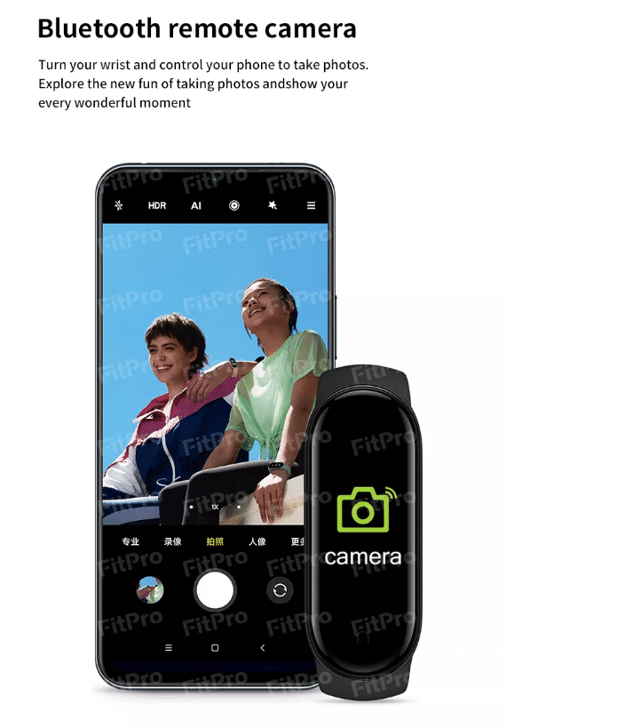 Smartwatch - with Pulse & Blood Pressure Monitor (Water and Dust Resistant)